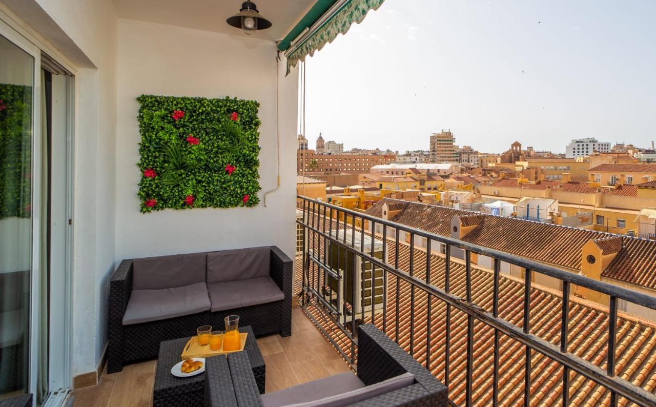 Lägenhet Luxury Casa Del Sol Centro Málaga